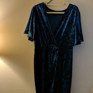 Crushed Velvet Dress✨